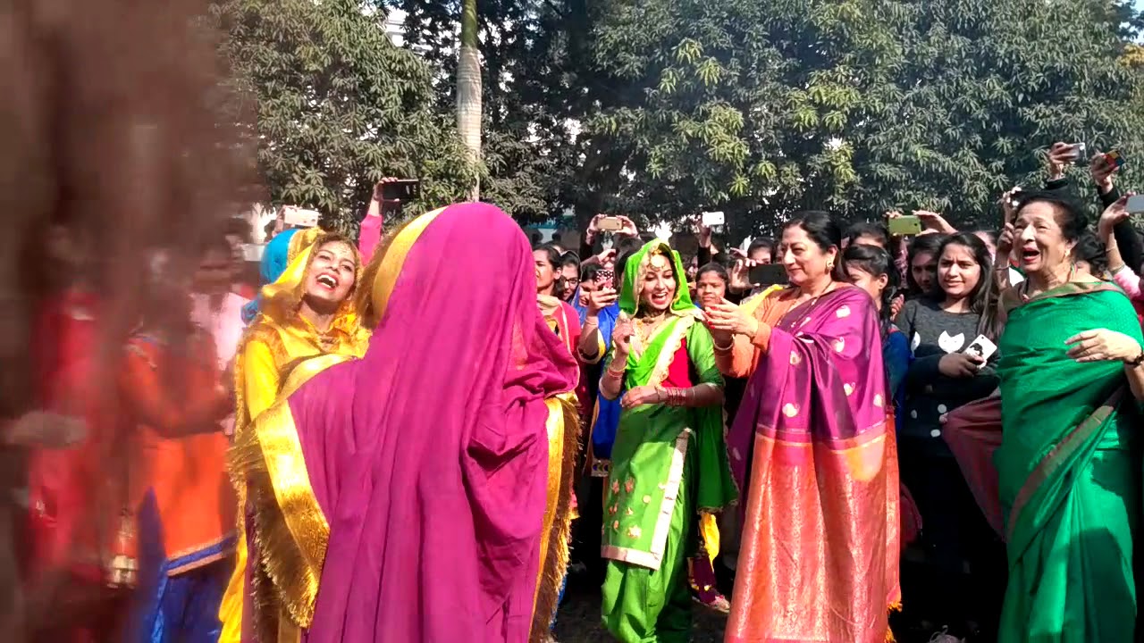 Lohri celebration 2018 |KMV Jalandhar | The Heritage Institution|First lohri after autonomous status