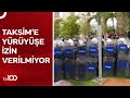 Polisten, Taksim&#39;e Yürümek İsteyenlere Müdahale | TV100 Haber