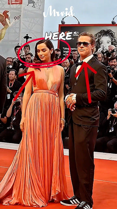 Brad pitt and ana de armas, so beautiful