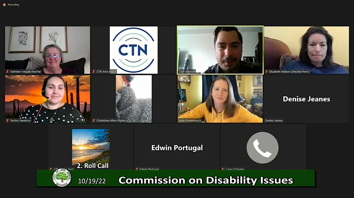 Commission on Disability Issues 10-19-22