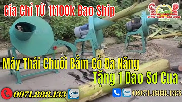 Cập Nhật Gía Bán Máy Thái Chuôi Mịn,Thô Đa Năng Tháng 4