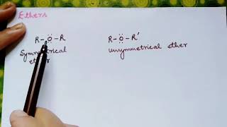 Introduction to ethers|| Organic chemistry