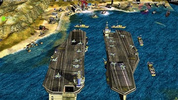 The axis of the Iranian resistance confronts the USA invasion(c&c Generals ZH - Modded Mission MAP)