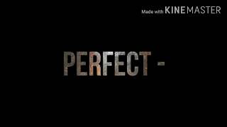 Ed Sheeran - perfect (lyrics video)