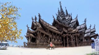 Sanctuary of Truth Pattaya Tour (4K)