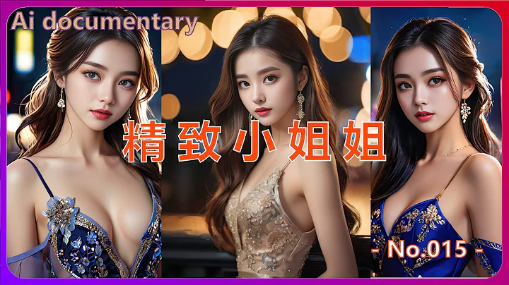 【AI art】精致面孔小姐姐夜间灯光下特写 | 4K高清  Ai绘图 documentary - 天天要闻