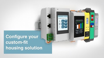 Customize electronics housings with displays and keypads