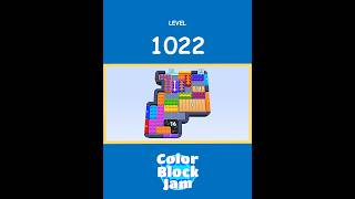Color Block Jam Level 1022 Solution Without Boosters