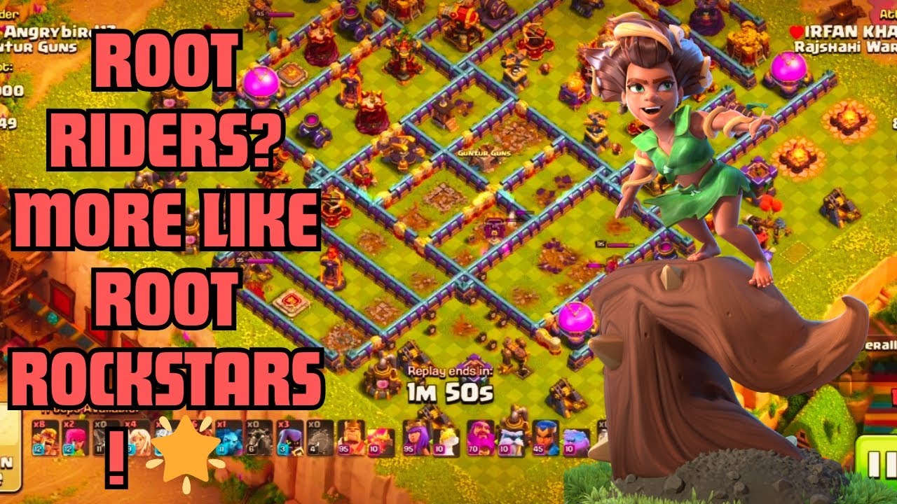 Legend League Root Rider Attacks Easy 3 star Clash of Clans - YouTube
