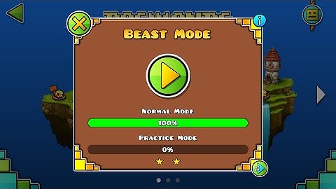 ‘’Geometry Dash World‘’ Official Level: [Beast Mode]