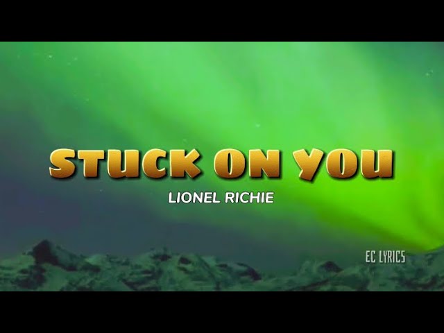 STUCK ON YOU • Lionel Richie  cover by Dave Fenley 