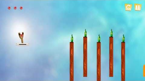 Hit Bottles Knock Down-2 (HARD LEVELS 1-10) Bottle Shooting Game Walkthrough Vidoe.