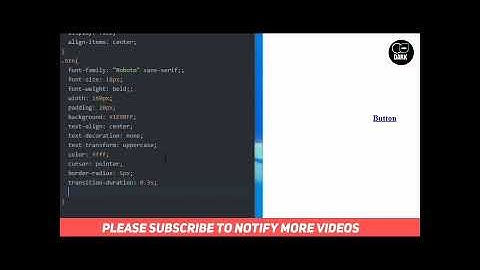 Create CSS Hover Button 30 Sec #Shorts || Html and CSS