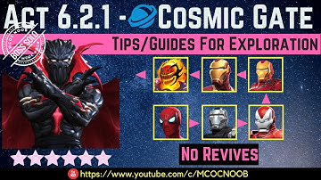 MCOC: Act 6.2.1 - Cosmic Rarity Gate - Tips/Guide - No Revives - Story quest