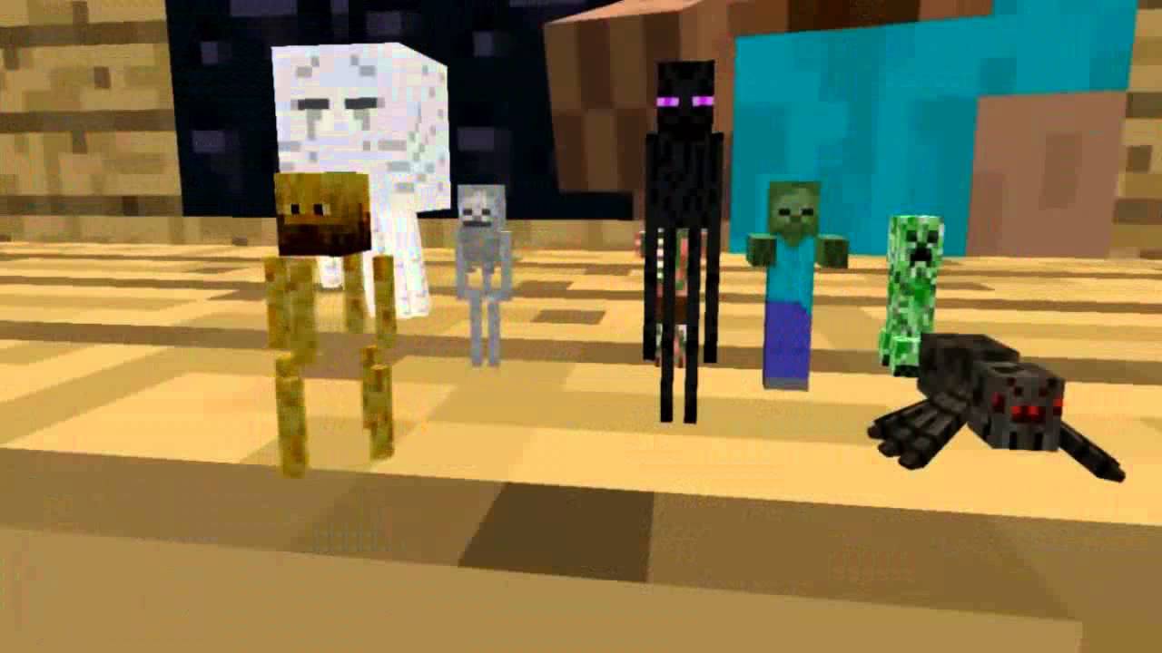 Monster School Acrobatics Minecraft Animation - YouTube