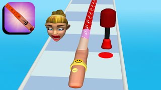 Nail Stack 💕👸💅 Gameplay (Android, iOS) All Levels NS1GP2 screenshot 3