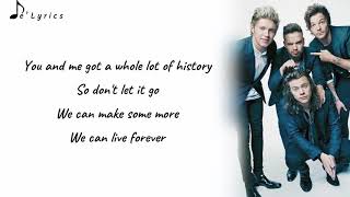 History - One Direction (Lyrics)