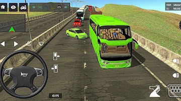 euro coach bus simulator 💥 || indonesia bus simulator