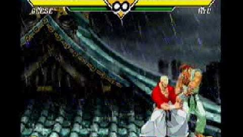 Capcom vs SNK 2 beginner guides Geese