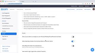 How to CHANGE ZOOM SECURITY SETTINGS News
