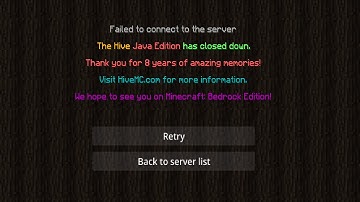 HiveMC Java Last moments
