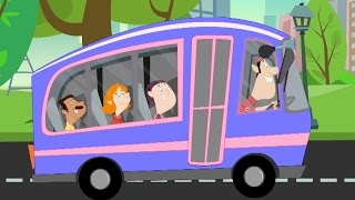 Ruedas En El Autobús | Canciones para niños | Rimas infantiles | Nursery Rhymes | Wheels On The Bus