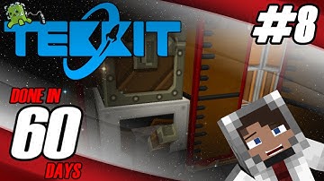Tekkit 1.6.4 - Done in 60 Days: Part 8 Day 7 - "Brown Gold" MFR Sewer, Composter & Fertilizer