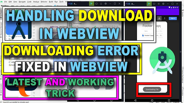 How to #Solve Download #Error in #Webview App|Download Any #File From Webview| File Not #Downloading