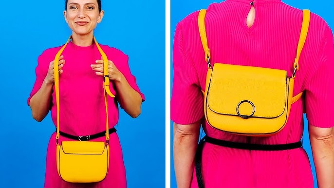 3 Ways to Shorten a Purse to Shoulder Bag (DIY Purse Hacks and Tricks) 