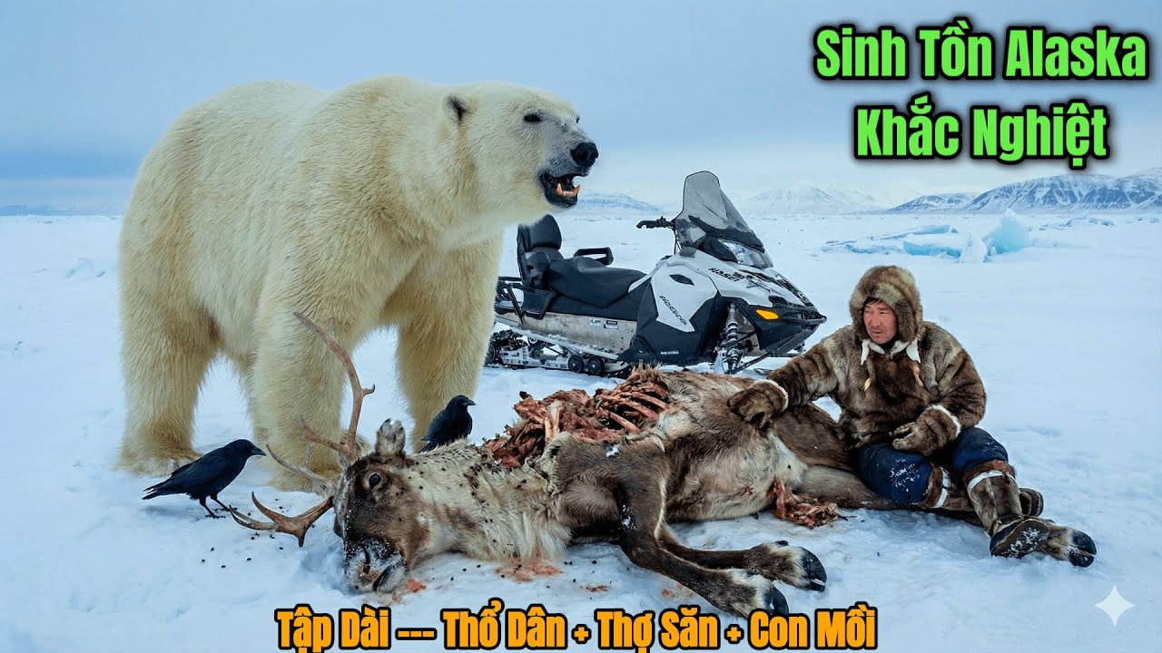 TậpDài-Sinh Tồn ALASKA - Cuộc Chiến Sinh Tồn Khắc Nghiệt - SănTuần Lộc - Săn Nai , Săn Hải Cẩu