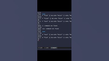 Checking Files And Folders in BASH short