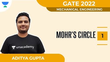#25 Mohrs Circle 1 | Mechanical | GATE 2022 | Aditya Gupta