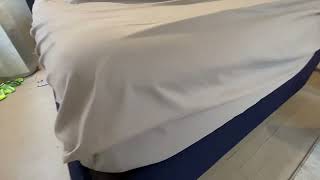 Amazon Basics Lightweight Super Soft Easy Care Microfiber Bed Sheet Set with 14-Inch Deep Pockets screenshot 1