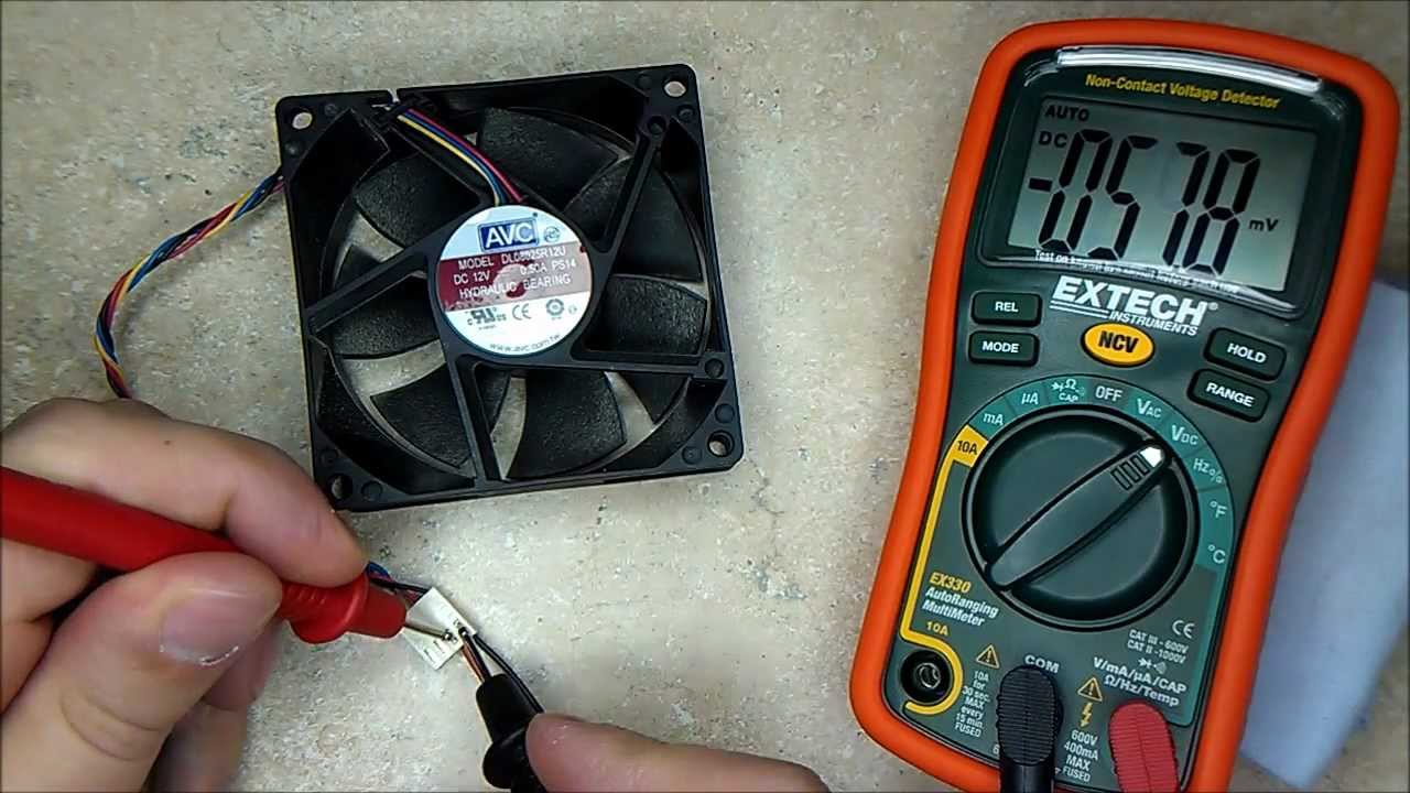 How To Test A Faulty Computer Fan YouTube