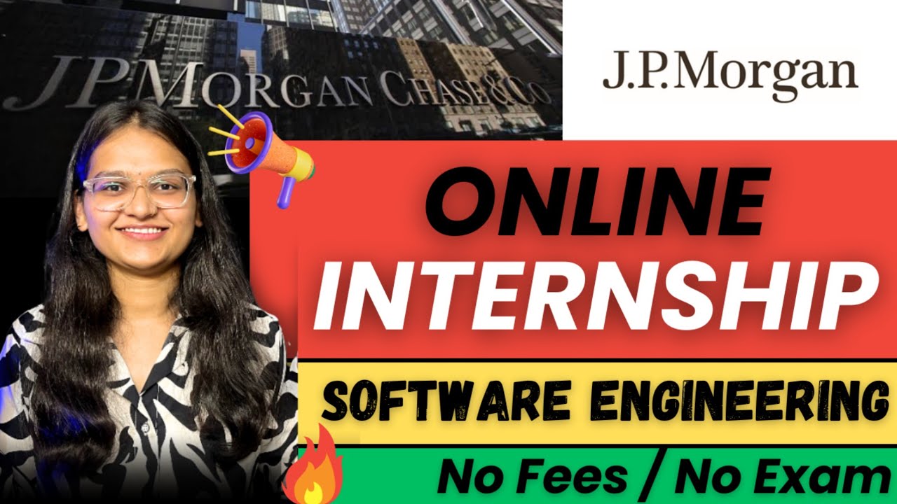 JP Morgan Internship 2025 | FREE Certificate | Software Engineers
