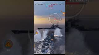HMS Edinburgh bow tanking GK | World of Warships Legends #Shorts #WoWsLegends #XboxSeriesX #PS5