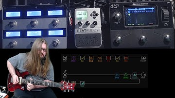 Swing Live looping with Midi Maestro, Beatbuddy, and Aeros Loop Studio & Helix 6/22/2020