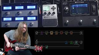 Swing Live looping with Midi Maestro, Beatbuddy, and Aeros Loop Studio & Helix 6/22/2020