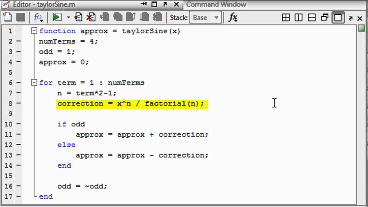 Matlab синтаксис. Matlab синтаксис функции. Ones матлаб. Факториал в матлабе.