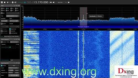 RTTY signal that interferes with the swradiogram