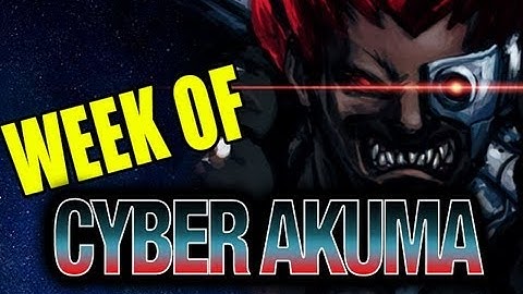 WEEK OF! UMVC3: Cyber Akuma Part 6