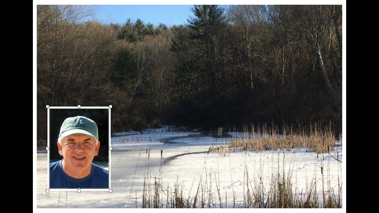 Река Брэдли Палмера, простая акварель с Полом Джорджем