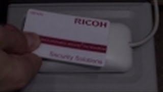 Training | Equitrac - Registering a Card on Ricoh Printer
