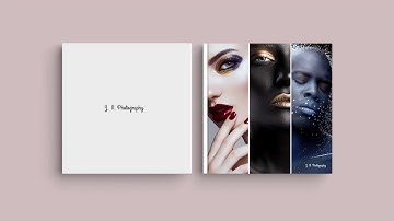 Cover design inspiration - "Photographic portfolio"