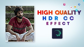 New Trending High Quality HDR CC Like Aftereffects || Alightmotion Tutorial Telugu || Abhi Tech Icon