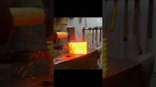 Crafting a DAMASCUS TANTO Knife from Old COMPASSES