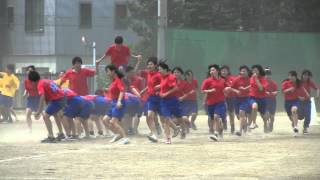 CHS sports day いかだ流し part 2