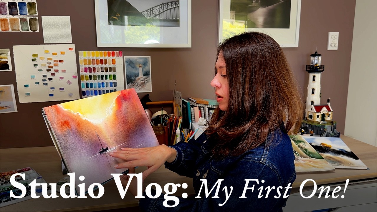 My Very First Artist Studio Vlog: What I am Currently Working On ...