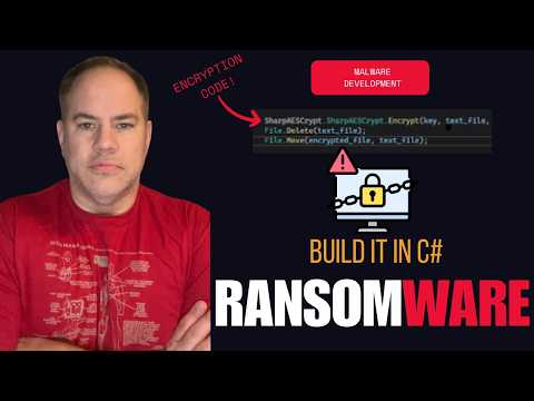 Building Ransomware in C#: AES File Encryption from Scratch