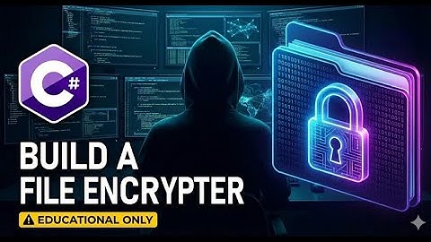 Writing a File Encrypter from Scratch (C# Security Tutorial)